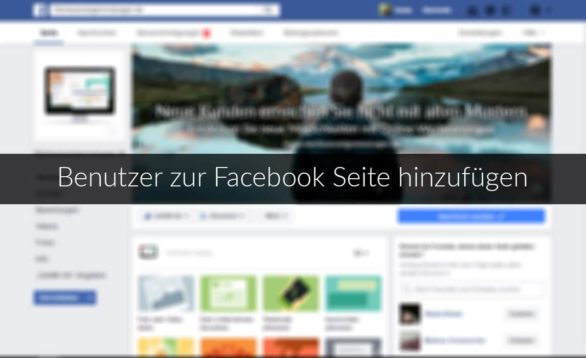 Jemand Verwendet Meine Bilder Auf Facebook Anleitung: Facebook Seite Admin hinzufügen – Denis Sandmann