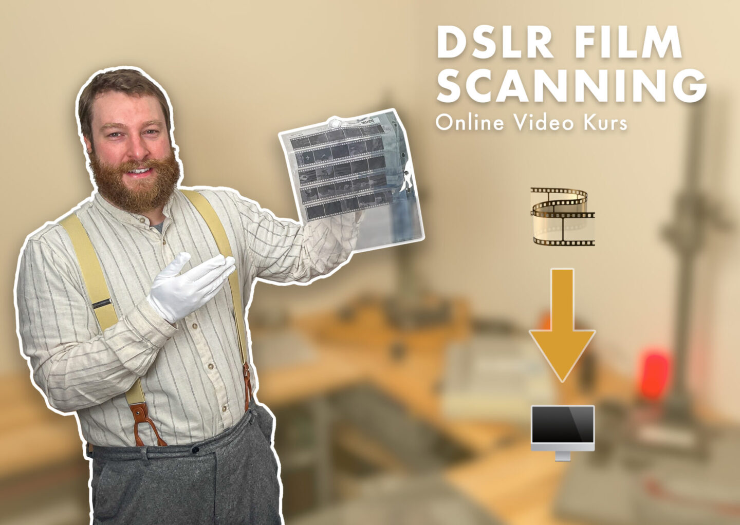 DSLR Film Scanning - der Online Videokurs