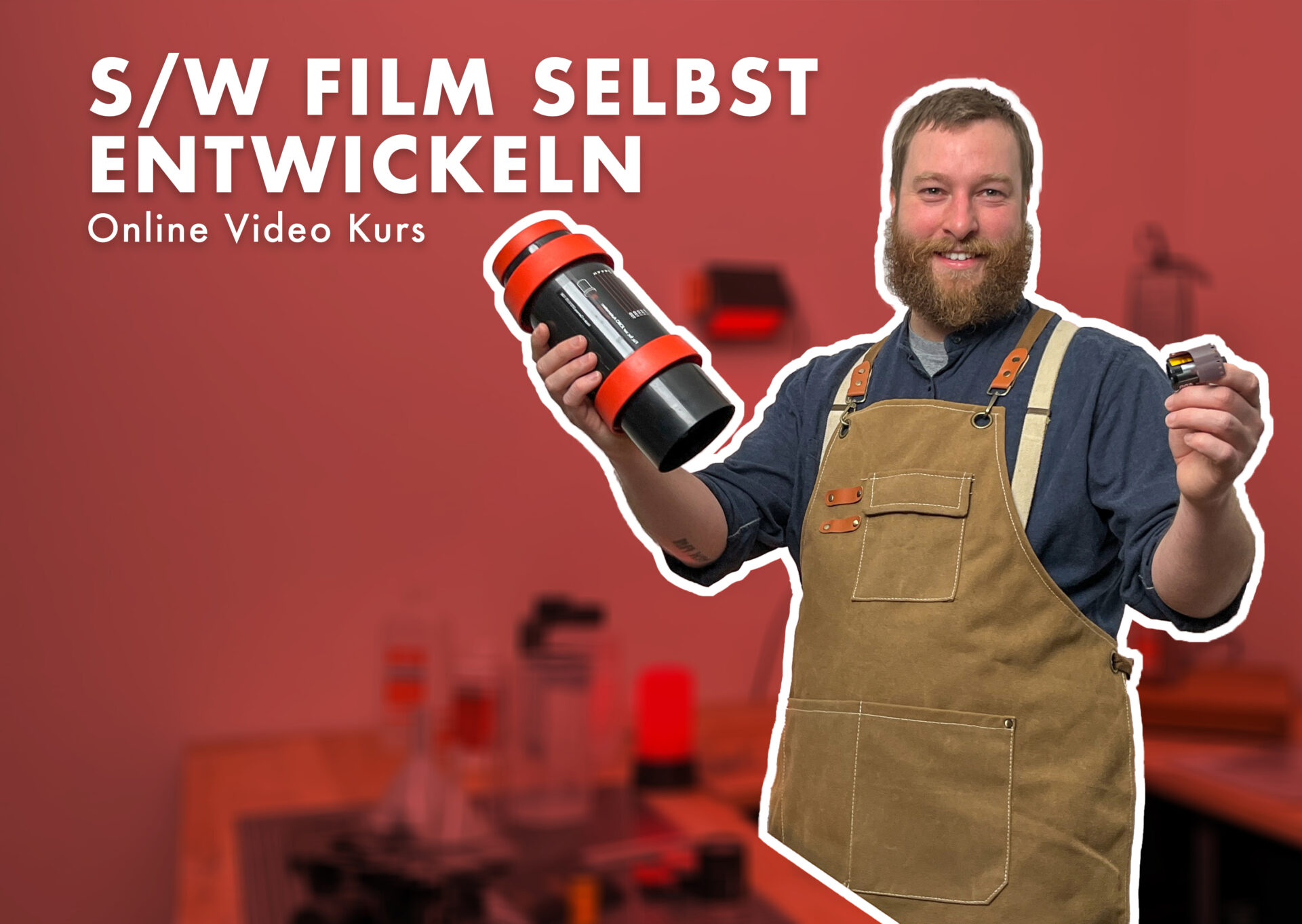 Schwarz-Weiß-Film selbst entwickeln: Online Video Kurs